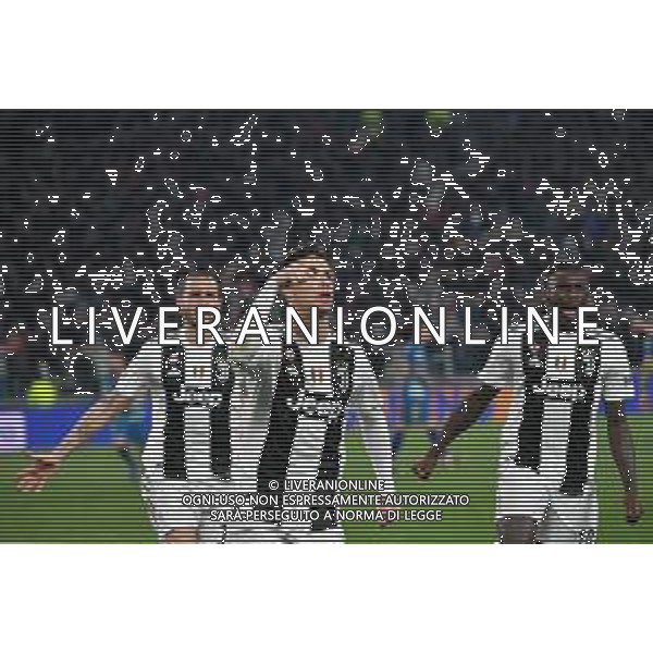 Torino 12.03.2019 Allianz Stadium 12.03.2019 Ottavi di finale Champions League Juventus vs Atletico Madrid ©Falzone/Agenzia Aldo Liverani NELLA FOTO : ESULTANZA DOPO IL TERZO GOL DI CRISTIANO RONALDO SU RIGORE / AGENZIA ALDO LIVERANI SAS