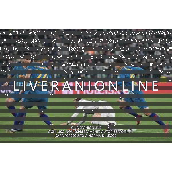 Torino 12.03.2019 Allianz Stadium 12.03.2019 Ottavi di finale Champions League Juventus vs Atletico Madrid ©Falzone/Agenzia Aldo Liverani NELLA FOTO : IL FALLO DI RIGORE SU FEDERICO BERNARDESCHI / AGENZIA ALDO LIVERANI SAS