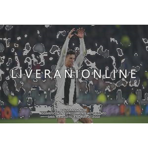 Torino 12.03.2019 Allianz Stadium 12.03.2019 Ottavi di finale Champions League Juventus vs Atletico Madrid ©Falzone/Agenzia Aldo Liverani NELLA FOTO : ESULTANZA DI CRISTIANO RONALDO A FINE GARA / AGENZIA ALDO LIVERANI SAS