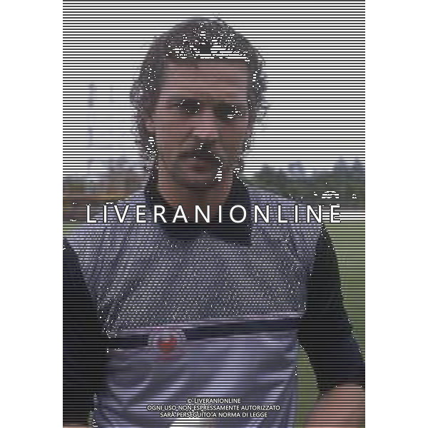 RETROSPETTIVA STEFANO TACCONI CALCIATORE NELLA FOTO STEFANO TACCONI CON LA MAGLIA DELLA JUVENTUS AG ALDO LIVERANI SAS