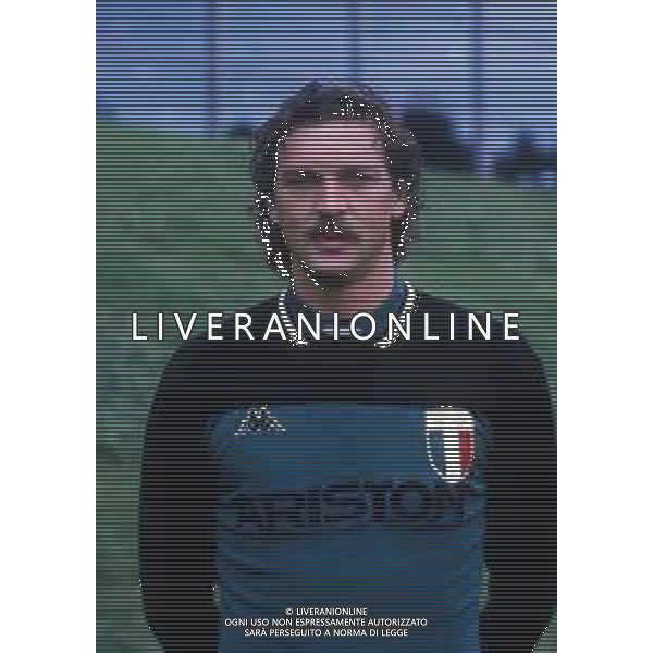 RETROSPETTIVA STEFANO TACCONI CALCIATORE NELLA FOTO STEFANO TACCONI CON LA MAGLIA DELLA JUVENTUS AG ALDO LIVERANI SAS