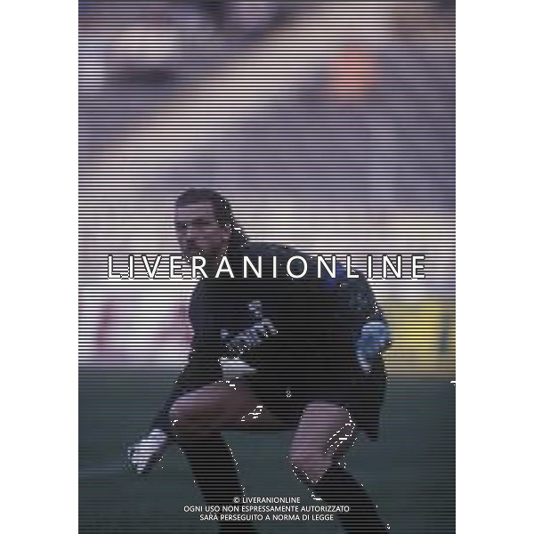 RETROSPETTIVA STEFANO TACCONI CALCIATORE NELLA FOTO STEFANO TACCONI CON LA MAGLIA DELLA JUVENTUS AG ALDO LIVERANI SAS