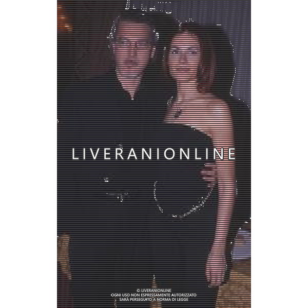 RETROSPETTIVA STEFANO TACCONI CALCIATORE NELLA FOTO STEFANO TACCONI CON LA MOGLIE LAURA SPERANZA AG ALDO LIVERANI SAS 