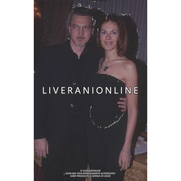 RETROSPETTIVA STEFANO TACCONI CALCIATORE NELLA FOTO STEFANO TACCONI CON LA MOGLIE LAURA SPERANZA AG ALDO LIVERANI SAS 