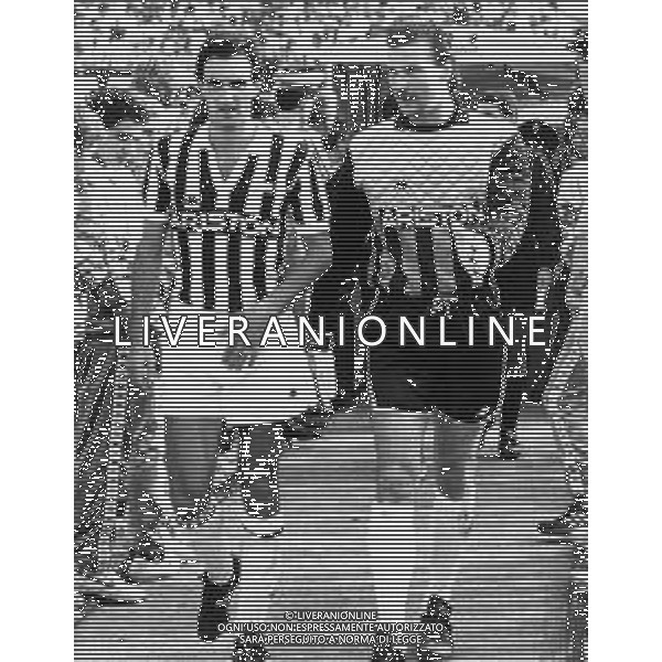 RETROSPETTIVA STEFANO TACCONI CALCIATORE NELLA FOTO STEFANO TACCONI CON MARINO MAGRIN CON LA MAGLIA DELLA JUVENTUS AG ALDO LIVERANI SAS