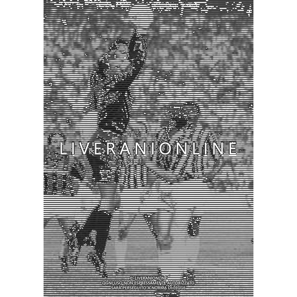 RETROSPETTIVA STEFANO TACCONI CALCIATORE NELLA FOTO STEFANO TACCONI CON LA MAGLIA DELLA JUVENTUS AG ALDO LIVERANI SAS