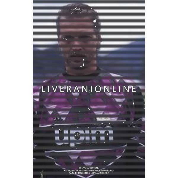 RETROSPETTIVA STEFANO TACCONI CALCIATORE NELLA FOTO STEFANO TACCONI CON LA MAGLIA DELLA JUVENTUS AG ALDO LIVERANI SAS