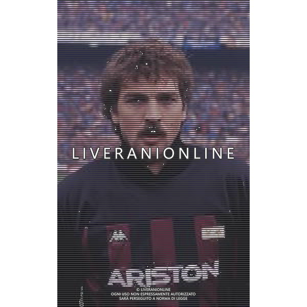 RETROSPETTIVA STEFANO TACCONI CALCIATORE NELLA FOTO STEFANO TACCONI CON LA MAGLIA DELLA JUVENTUS AG ALDO LIVERANI SAS
