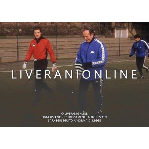 RETROSPETTIVA STEFANO TACCONI CALCIATORE NELLA FOTO STEFANO TACCONI CON RINO MARCHESI AG ALDO LIVERANI SAS