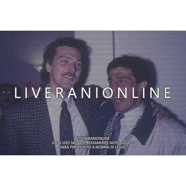 RETROSPETTIVA STEFANO TACCONI CALCIATORE NELLA FOTO STEFANO TACCONI CON SALVATORE BAGNI AG ALDO LIVERANI SAS