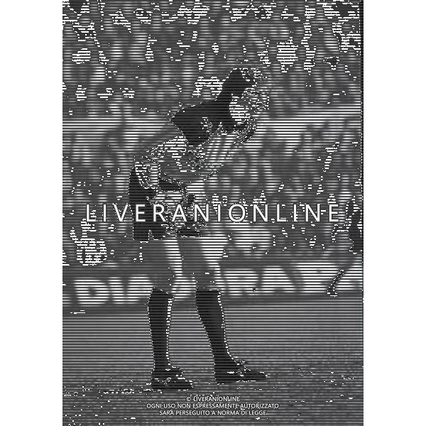 RETROSPETTIVA STEFANO TACCONI CALCIATORE NELLA FOTO STEFANO TACCONI CON LA MAGLIA DELLA JUVENTUS 1985-1986 AG ALDO LIVERANI SAS