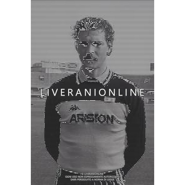 RETROSPETTIVA STEFANO TACCONI CALCIATORE NELLA FOTO STEFANO TACCONI CON LA MAGLIA DELLA JUVENTUS AG ALDO LIVERANI SAS