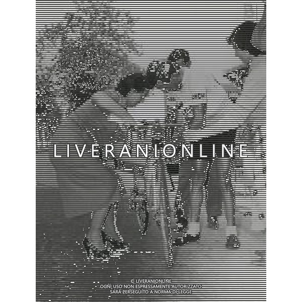 RETROSPETTIVA FAUSTO COPPI CICLISTA NELLA FOTO FAUSTO COPPI FOTO GM-DFP-AG ALDO LIVERANI SAS