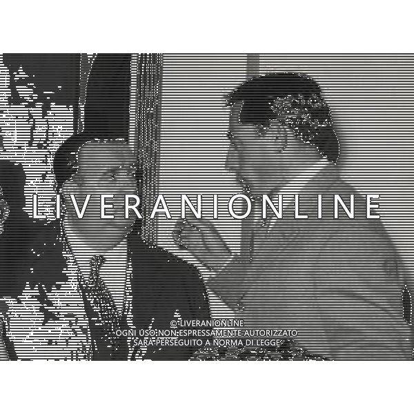 RETROSPETTIVA FAUSTO COPPI CICLISTA NELLA FOTO FAUSTO COPPI CON CORI FOTO GM-DFP-AG ALDO LIVERANI SAS