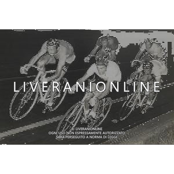 RETROSPETTIVA FAUSTO COPPI CICLISTA NELLA FOTO FAUSTO COPPI FOTO GM-DFP-AG ALDO LIVERANI SAS