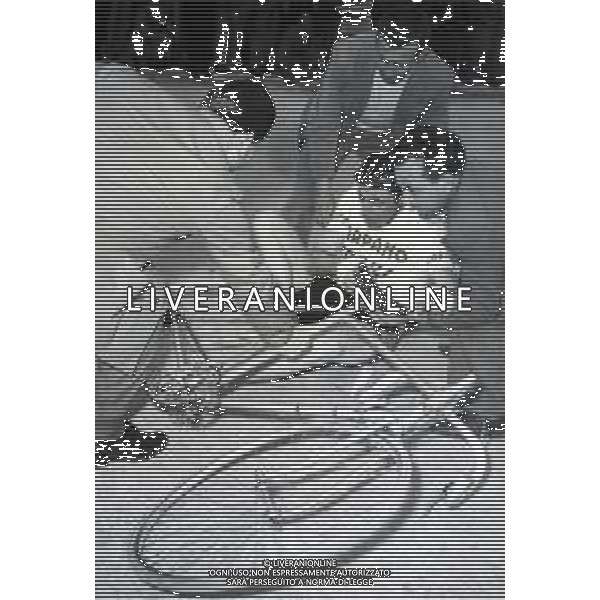 RETROSPETTIVA FAUSTO COPPI CICLISTA NELLA FOTO FAUSTO COPPI FOTO GM-DFP-AG ALDO LIVERANI SAS