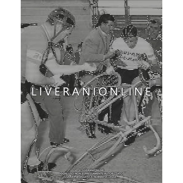 RETROSPETTIVA FAUSTO COPPI CICLISTA NELLA FOTO FAUSTO COPPI FOTO GM-DFP-AG ALDO LIVERANI SAS