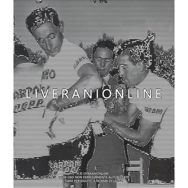 RETROSPETTIVA FAUSTO COPPI CICLISTA NELLA FOTO FAUSTO COPPI FOTO GM-DFP-AG ALDO LIVERANI SAS