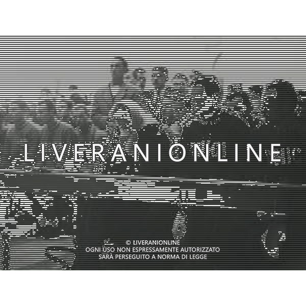 RETROSPETTIVA FAUSTO COPPI CICLISTA NELLA FOTO GIULIA OCCHINI AI FUNERALI DI FAUSTO COPPI 04-01-1960 FOTO GM-DFP-AG ALDO LIVERANI SAS