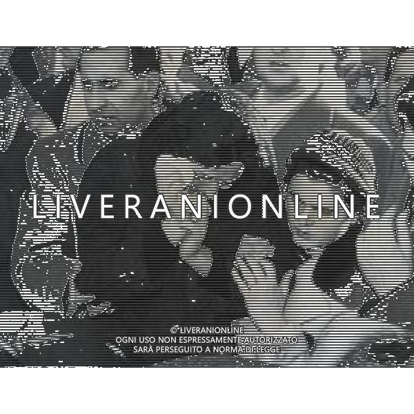 RETROSPETTIVA FAUSTO COPPI CICLISTA NELLA FOTO GIULIA OCCHINI AI FUNERALI DI FAUSTO COPPI 04-01-1960 FOTO GM-DFP-AG ALDO LIVERANI SAS