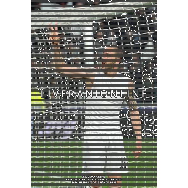 Torino 12.03.2019 Allianz Stadium 12.03.2019 Ottavi di finale Champions League Juventus vs Atletico Madrid ©Falzone/Agenzia Aldo Liverani NELLA FOTO : ESULTANZE FINALI-Leonardo Bonucci
