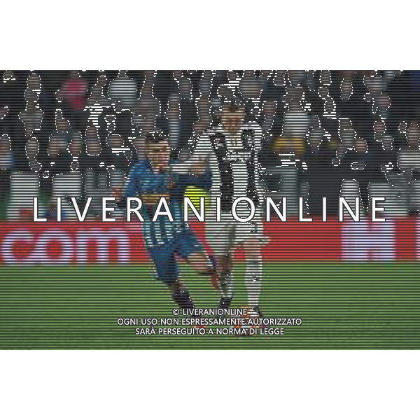 Torino 12.03.2019 Allianz Stadium 12.03.2019 Ottavi di finale Champions League Juventus vs Atletico Madrid ©Falzone/Agenzia Aldo Liverani NELLA FOTO : Ángel Correa-Federico Bernardeschi