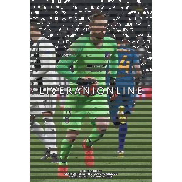 Torino 12.03.2019 Allianz Stadium 12.03.2019 Ottavi di finale Champions League Juventus vs Atletico Madrid ©Falzone/Agenzia Aldo Liverani NELLA FOTO : Jan Oblak