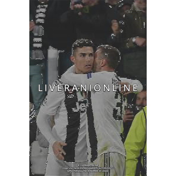 Torino 12.03.2019 Allianz Stadium 12.03.2019 Ottavi di finale Champions League Juventus vs Atletico Madrid ©Falzone/Agenzia Aldo Liverani NELLA FOTO : ESULTANZA 3°GOL DI CRISTIANO ROLANDO