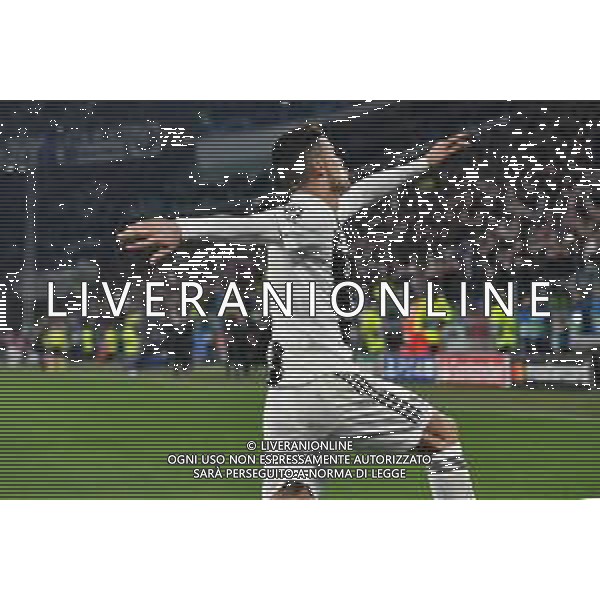 Torino 12.03.2019 Allianz Stadium 12.03.2019 Ottavi di finale Champions League Juventus vs Atletico Madrid ©Falzone/Agenzia Aldo Liverani NELLA FOTO : ESULTANZA 3°GOL DI CRISTIANO ROLANDO