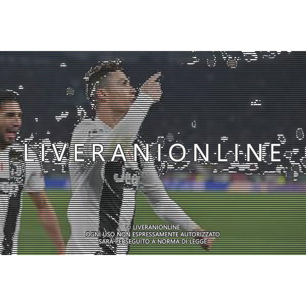 Torino 12.03.2019 Allianz Stadium 12.03.2019 Ottavi di finale Champions League Juventus vs Atletico Madrid ©Falzone/Agenzia Aldo Liverani NELLA FOTO : ESULTANZA 3°GOL DI CRISTIANO ROLANDO