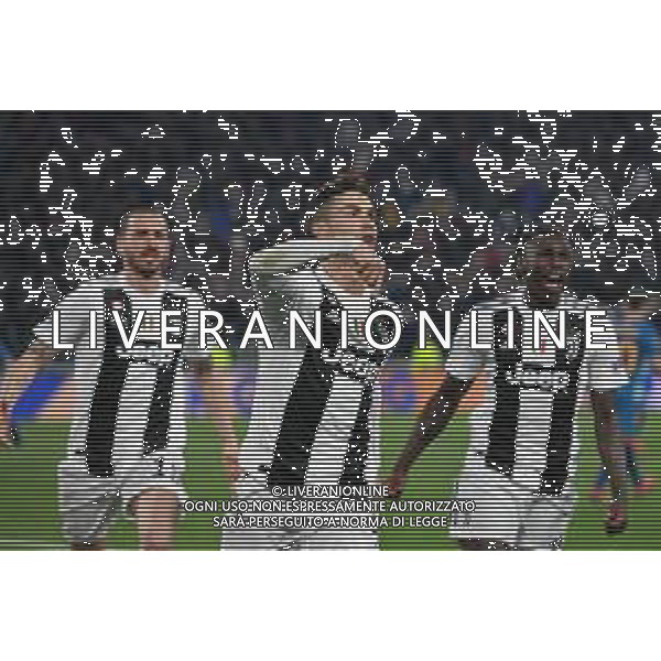 Torino 12.03.2019 Allianz Stadium 12.03.2019 Ottavi di finale Champions League Juventus vs Atletico Madrid ©Falzone/Agenzia Aldo Liverani NELLA FOTO : ESULTANZA 3°GOL DI CRISTIANO ROLANDO