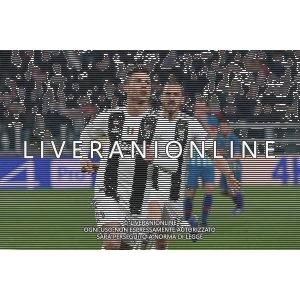 Torino 12.03.2019 Allianz Stadium 12.03.2019 Ottavi di finale Champions League Juventus vs Atletico Madrid ©Falzone/Agenzia Aldo Liverani NELLA FOTO : ESULTANZA 3°GOL DI CRISTIANO ROLANDO