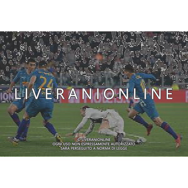 Torino 12.03.2019 Allianz Stadium 12.03.2019 Ottavi di finale Champions League Juventus vs Atletico Madrid ©Falzone/Agenzia Aldo Liverani NELLA FOTO : fallo di rigore su federico bernardeschi