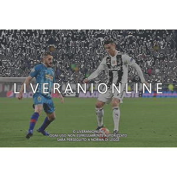 Torino 12.03.2019 Allianz Stadium 12.03.2019 Ottavi di finale Champions League Juventus vs Atletico Madrid ©Falzone/Agenzia Aldo Liverani NELLA FOTO : Cristiano Ronaldo-Koke