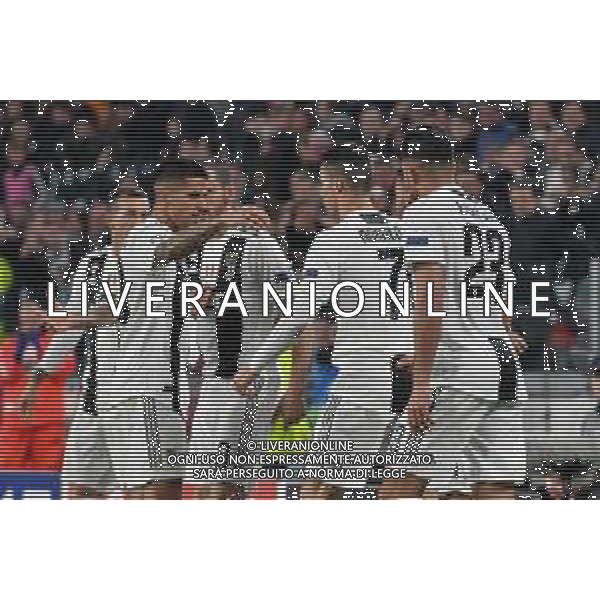 Torino 12.03.2019 Allianz Stadium 12.03.2019 Ottavi di finale Champions League Juventus vs Atletico Madrid ©Falzone/Agenzia Aldo Liverani NELLA FOTO : ESULTANZA 2°GOL DI CRISTIANO RONALDO
