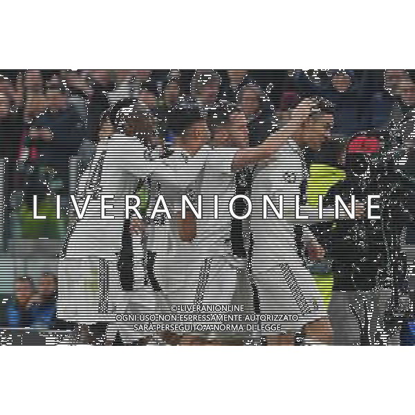 Torino 12.03.2019 Allianz Stadium 12.03.2019 Ottavi di finale Champions League Juventus vs Atletico Madrid ©Falzone/Agenzia Aldo Liverani NELLA FOTO : ESULTANZA 2°GOL DI CRISTIANO RONALDO