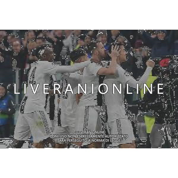 Torino 12.03.2019 Allianz Stadium 12.03.2019 Ottavi di finale Champions League Juventus vs Atletico Madrid ©Falzone/Agenzia Aldo Liverani NELLA FOTO : ESULTANZA 2°GOL DI CRISTIANO RONALDO