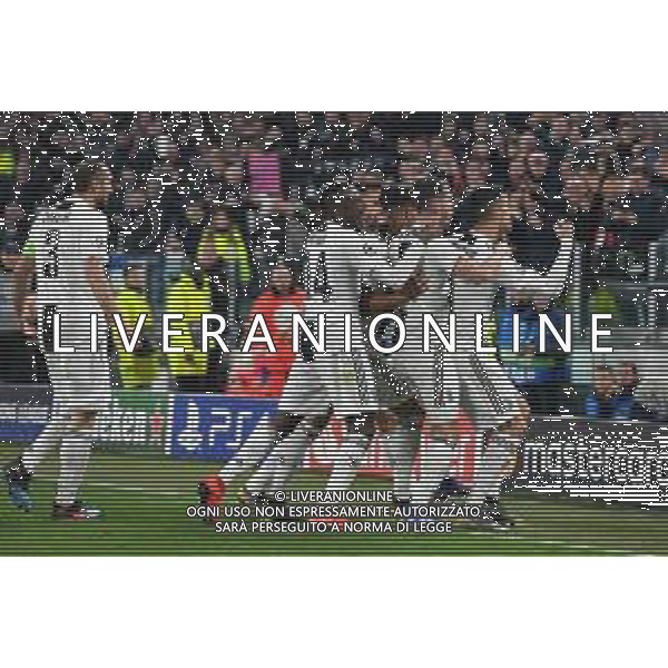 Torino 12.03.2019 Allianz Stadium 12.03.2019 Ottavi di finale Champions League Juventus vs Atletico Madrid ©Falzone/Agenzia Aldo Liverani NELLA FOTO : ESULTANZA 2°GOL DI CRISTIANO RONALDO