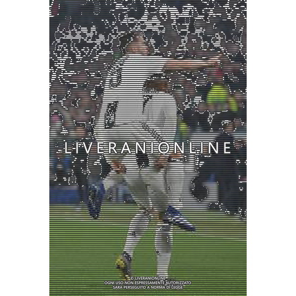 Torino 12.03.2019 Allianz Stadium 12.03.2019 Ottavi di finale Champions League Juventus vs Atletico Madrid ©Falzone/Agenzia Aldo Liverani NELLA FOTO : ESULTANZA 2°GOL DI CRISTIANO RONALDO