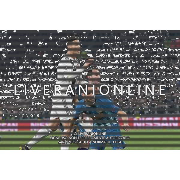 Torino 12.03.2019 Allianz Stadium 12.03.2019 Ottavi di finale Champions League Juventus vs Atletico Madrid ©Falzone/Agenzia Aldo Liverani NELLA FOTO : Cristiano Ronaldo-Diego Godin-Juanfran