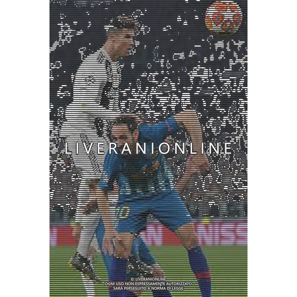 Torino 12.03.2019 Allianz Stadium 12.03.2019 Ottavi di finale Champions League Juventus vs Atletico Madrid ©Falzone/Agenzia Aldo Liverani NELLA FOTO : Cristiano Ronaldo-Juanfran