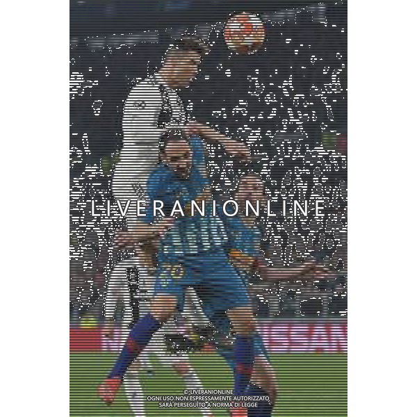 Torino 12.03.2019 Allianz Stadium 12.03.2019 Ottavi di finale Champions League Juventus vs Atletico Madrid ©Falzone/Agenzia Aldo Liverani NELLA FOTO : Cristiano Ronaldo-Diego Godin-Juanfran