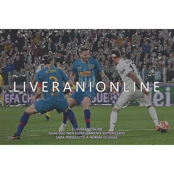 Torino 12.03.2019 Allianz Stadium 12.03.2019 Ottavi di finale Champions League Juventus vs Atletico Madrid ©Falzone/Agenzia Aldo Liverani NELLA FOTO : Mario Mandžukić-Diego Godin-Saúl Ñíguez