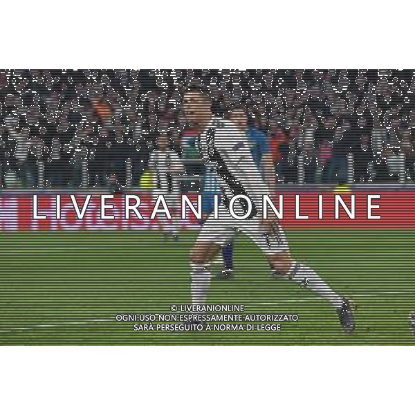 Torino 12.03.2019 Allianz Stadium 12.03.2019 Ottavi di finale Champions League Juventus vs Atletico Madrid ©Falzone/Agenzia Aldo Liverani NELLA FOTO : ESULTANZA 1 GOL DI CRISTIANO RONALDO