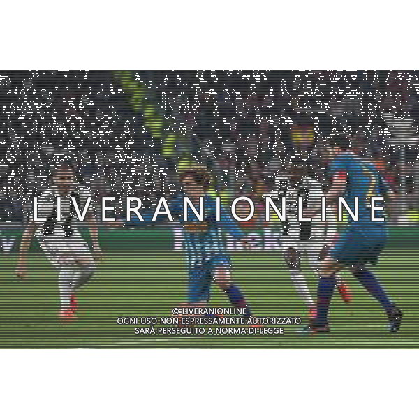 Torino 12.03.2019 Allianz Stadium 12.03.2019 Ottavi di finale Champions League Juventus vs Atletico Madrid ©Falzone/Agenzia Aldo Liverani NELLA FOTO : Leonardo Bonucci-Antoine Griezmann-Blaise Matuidi-Diego Godín