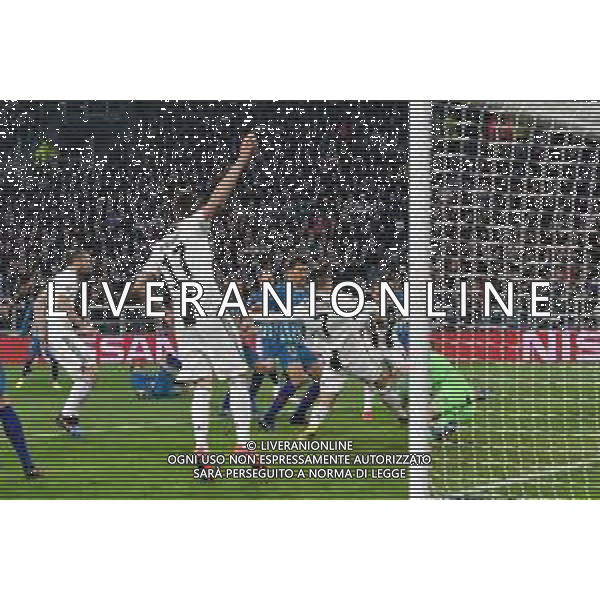 Torino 12.03.2019 Allianz Stadium 12.03.2019 Ottavi di finale Champions League Juventus vs Atletico Madrid ©Falzone/Agenzia Aldo Liverani NELLA FOTO : CRISTIANO RONALDO anticipa il portiere