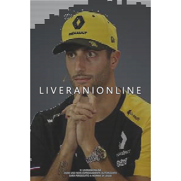 Daniel Ricciardo (AUS), Renault F1 Team 14.03.2019. Formula 1 World Championship, Rd 1, Australian Grand Prix, Albert Park, Melbourne, Australia, Preparation Day. / AGENZIA ALDO LIVERANI SAS - ITALY ONLY EDITORIAL USE ONLY