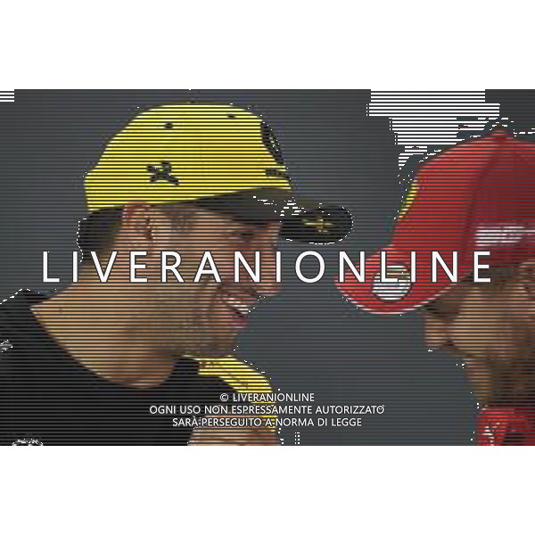 Daniel Ricciardo (AUS), Renault F1 Team and Sebastian Vettel (GER), Scuderia Ferrari 14.03.2019. Formula 1 World Championship, Rd 1, Australian Grand Prix, Albert Park, Melbourne, Australia, Preparation Day. / AGENZIA ALDO LIVERANI SAS - ITALY ONLY EDITORIAL USE ONLY