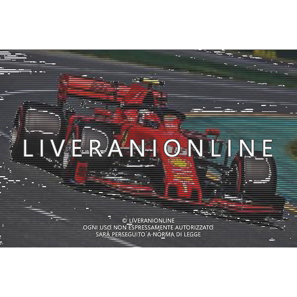 Charles Leclerc (MON) Ferrari SF90. 15.03.2019. Formula 1 World Championship, Rd 1, Australian Grand Prix, Albert Park, Melbourne, Australia, Practice Day. / AGENZIA ALDO LIVERANI SAS - ITALY ONLY EDITORIAL USE ONLY - F1 GP Australia Melbourne, Prove Libere 15.03.2019