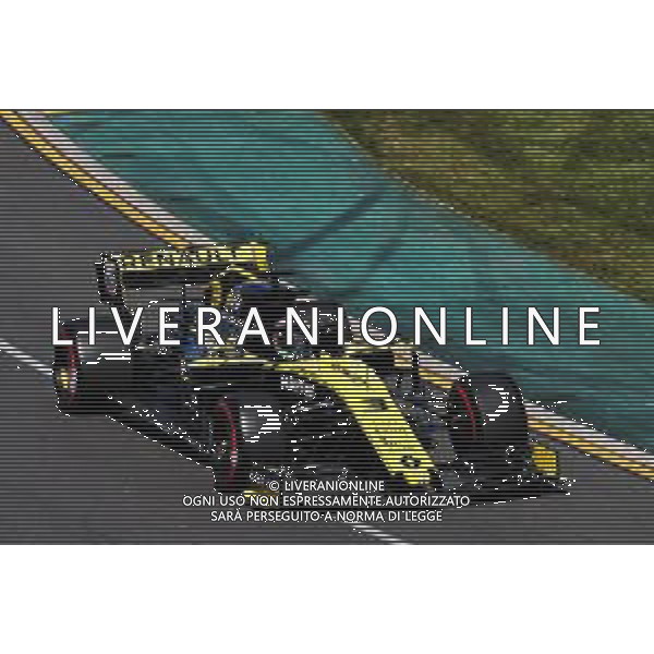Daniel Ricciardo (AUS) Renault F1 Team RS19. 15.03.2019. Formula 1 World Championship, Rd 1, Australian Grand Prix, Albert Park, Melbourne, Australia, Practice Day. / AGENZIA ALDO LIVERANI SAS - ITALY ONLY EDITORIAL USE ONLY - F1 GP Australia Melbourne, Prove Libere 15.03.2019